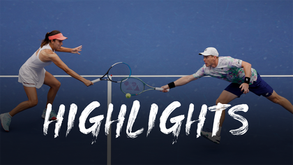 Pegula/Krajicek v Danilina/Heliovaara - US Open highlights