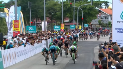 Ronde van Langkawi | Syritsa verslaat De Kleijn in sprint om winst tweede etappe