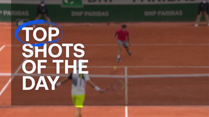 Top 5 shots of Day 7 - Galan leads the way with stunning winner against Djokovic