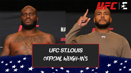 UFC St.Louis | Officiële wegingen: Atleten op de main card op gewicht, prelim gecanceld
