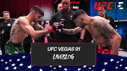 UFC Vegas 91 | Liveblog: Perez wint via knock-out van Nicolau