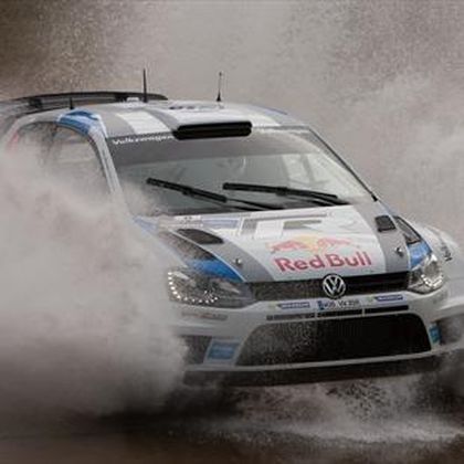 2020 Volkswagen Polo R5 WRC Rally Car Test Drifting and Jumps