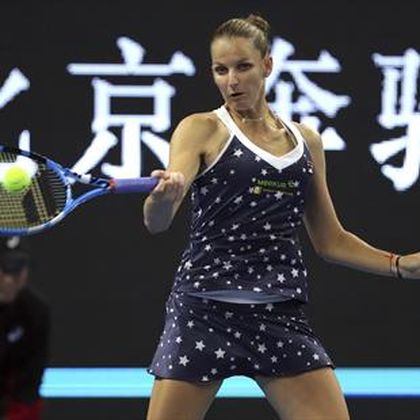 Pliskova sets up Tianjin final with Garcia