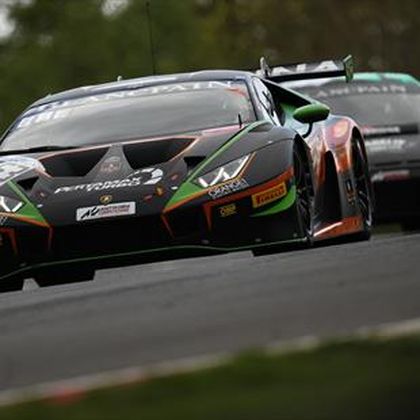 Caldarelli and Mapelli lead Orange1 FFF Racing and Lamborghini to history-making Blancpain GT Series