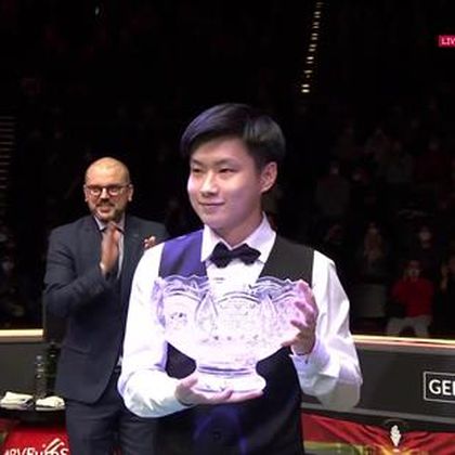 Zhao Xintong se lleva el German Masters tras barrer a Bingtao Yan en la final