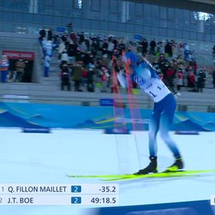 Biatlón (H) | Quentin Fillot Maillet se lleva en Biatlón el primer oro para Francia