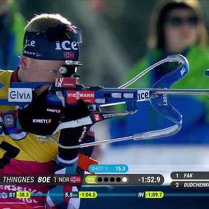 Johannes Boe e de neoprit! Norvegianul a câștigat a 5-a cursă de sprint la rând, la Antholz