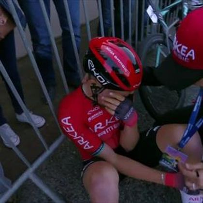 Las lágrimas de Vauquelin que emocionan al ciclismo en su primera victoria profesional