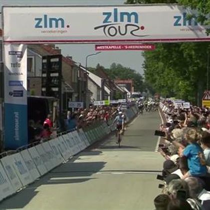 ZLM Tour | Yentl Vandevelde van TDT-Unibet verrast met eerste UCI-zege van de ploeg