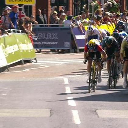 Watch - Kooij beats out Van Aert again to take second stage win in a row at Tour of Britain