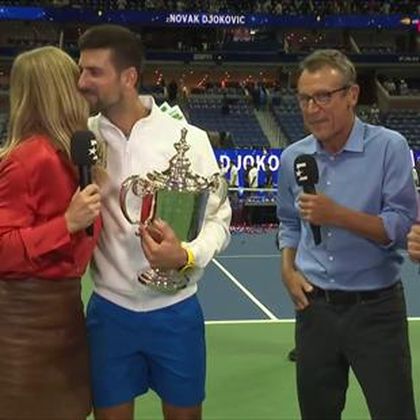US Open | “Ik had het onwijs zwaar in de tweede set” - Djokovic over finale tegen Medvedev