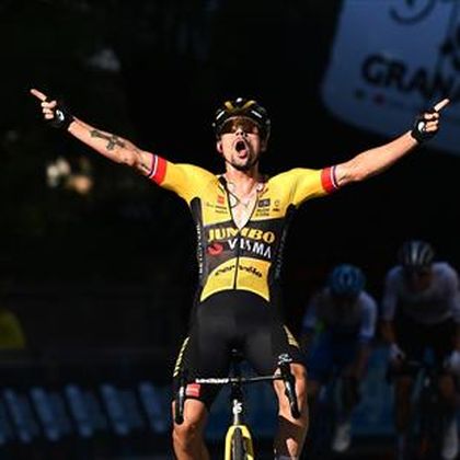 Final Giro dell'Emilia: Roglic da cátedra en Santuario de San Luca y avisa a Pogacar para Lombardía