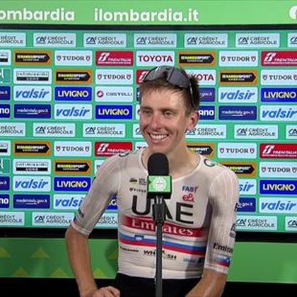 Ronde van Lombardije | Pogacar kreeg kramp tijdens lange solo – “Dacht dat het klaar was”