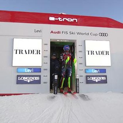 Levi | Mikaela Shiffrin nipt de snelste, Vhlova weet tweede run slalom niet te voltooien