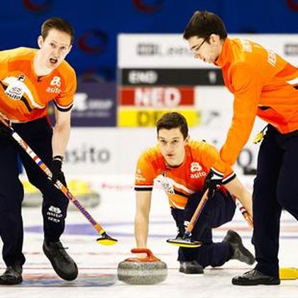 EK Curling | Nederland handhaaft zich in hoogste divisie en plaatst zich voor WK