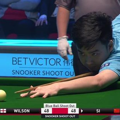 ‘This is incredible’ - Si beats Wilson after epic blue-ball shootout