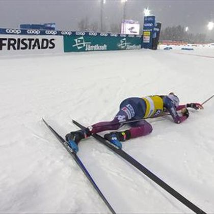 Östersund | Jessie Diggins ze supervorm door met overwinning 10km vrije stijl