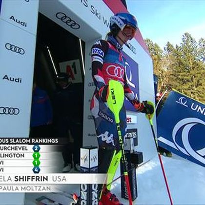 'Absolutely top drawer today!' - Shiffrin's blistering first run at Lienz in Giant Slalom