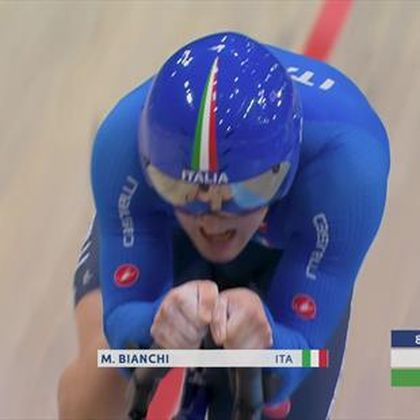 'Italian Track sprinting has its day in the sun' - Bianchi wins 1km time trial
