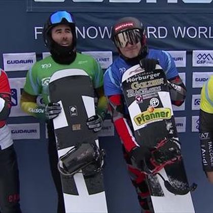 Megállíthatatlan a kanadai snowboardos, Gudauriban is nyerni tudott - videó