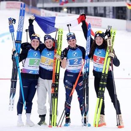 Nove Mesto 2024 | Franse ploeg zet winstreekst voort - Vrouwen winnen relay