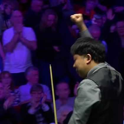 Players Championship | Zhang Anda plaatst zich na intrigerende wedstrijd tegen Selby voor de finale