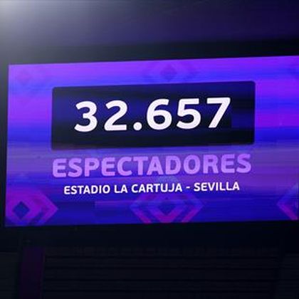 España rompe la barrera de los 30.000 espectadores para un nuevo récord de asistencia