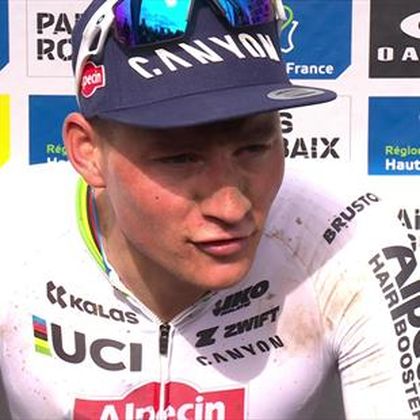 Parijs-Roubaix | "Zo'n lange solo was niet mijn bedoeling" - Mathieu van der Poel won tweede Roubaix