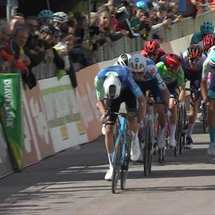 Cycling - Tour of the Alps - Stage 5 - Aurelien Paret-Peintre wins the stage, Pedro Lopez wins the