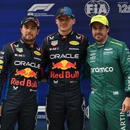 'Magic' Alonso exprime el Aston Martin para salir tercero por detrás de los Red Bull
