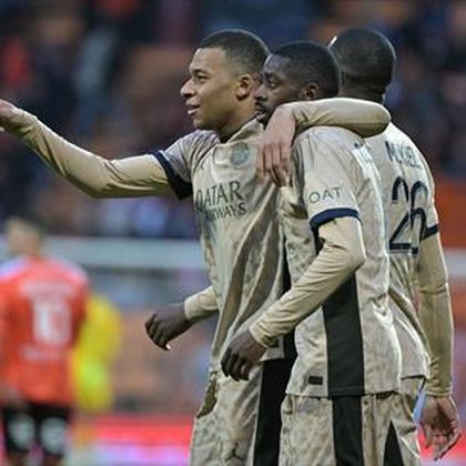 Resumen Lorient-PSG: Mbappé y Dembélé ponen el título en bandeja (1-4)