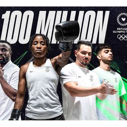 IOC launches '1 in 100 million' campaign to celebrate Paris 2024 refugee Olympic team