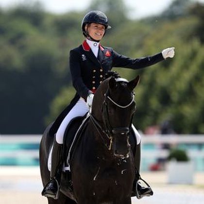 Fry continues Team GB's equestrian medal rush with dressage bronze