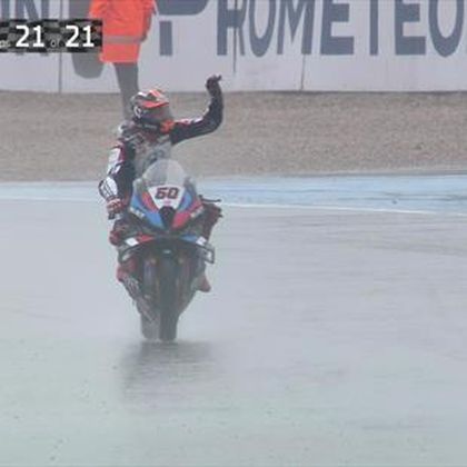 'Swims his way to victory' - Van der Mark wins Superbikes Race 1 at rain-lashed Magny-Cours