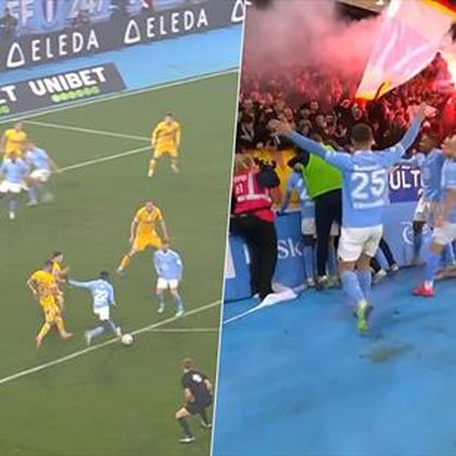 Super-indskiftning sender Eleda Stadion i guldjubel – se de to Malmø-kasser her