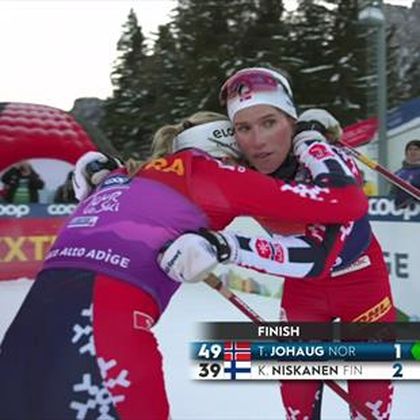 ‘Yet another win!’ – Johaug claims 85th World Cup triumph in Toblach