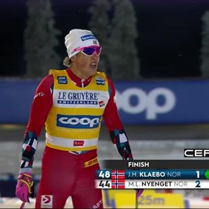 Johannes Klaebo a făcut dubla la Ruka! După sprint, norvegianul s-a impus clar și la 10 km clasic