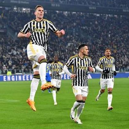 Juventus-Frosinone (Cuartos de final, partido único): Desatado Milik (4-0)