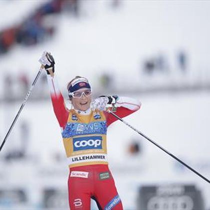 Se Johaug knuse konkurrentene på Lillehammer