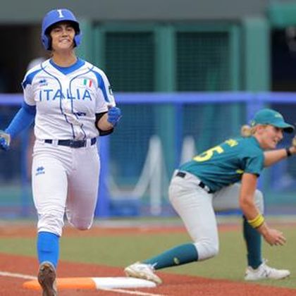 Softball, l’Italia cade 0-1 con l’Australia, bronzo più lontano