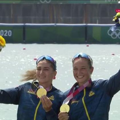VIDEO | Primire emoționantă pentru campioana olimpică de la canotaj acasă, la Vatra Moldoviței