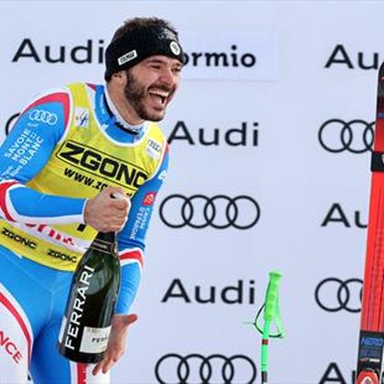 'It's crazy' - Sarrazin claims first World Cup win in Bormio