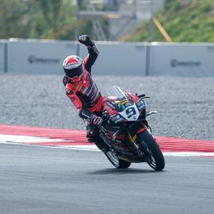 Petrucci celebrates maiden win in red-flagged Cremona race