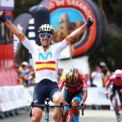 Final 4ª etapa: Lazkano estrena el maillot de campeón de España en Pradoluengo y Roglic sigue líder