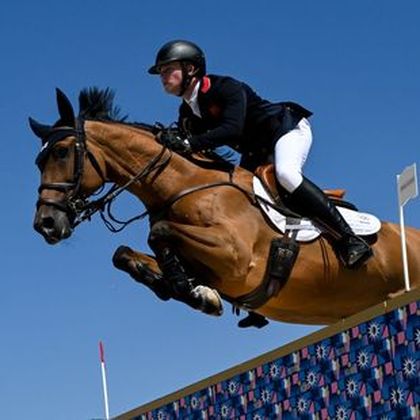 Team GB's Charles out of showjumping final after horse injury