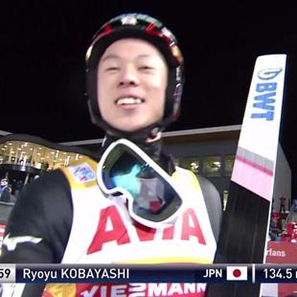 Kobayashi vola anche in Val di Fiemme: suo il miglior salto in qualificazione
