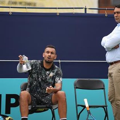 'Bro, it's taking the p***!' - Kyrgios in 'rigging' rant at Queen's