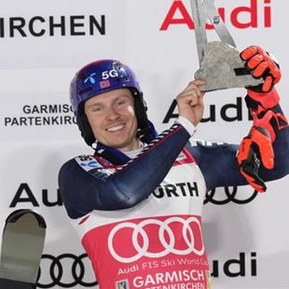 Kristoffersen secures his first win of season in Garmisch-Partenkirchen slalom