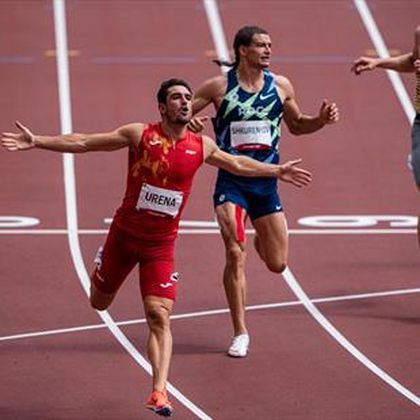 Atletismo | Jorge Ureña vence en su serie de los 400 metros y se coloca octavo en el decatlón