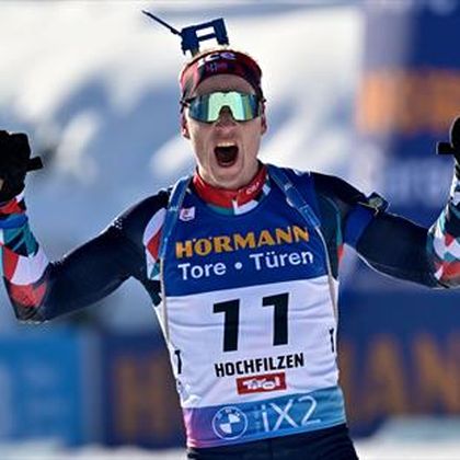 Hochfilzen | Johannes Thingnes Bø voor het eerst dit seizoen weer op hoogste trede na knappe race